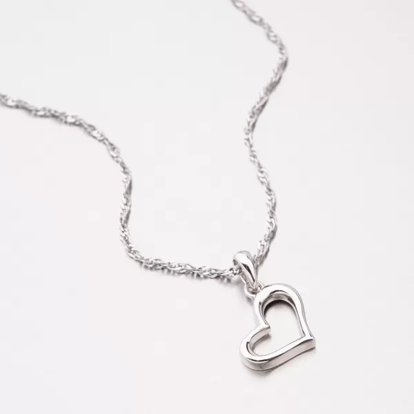 Stříbrný přívěsek srdce PKL-3062