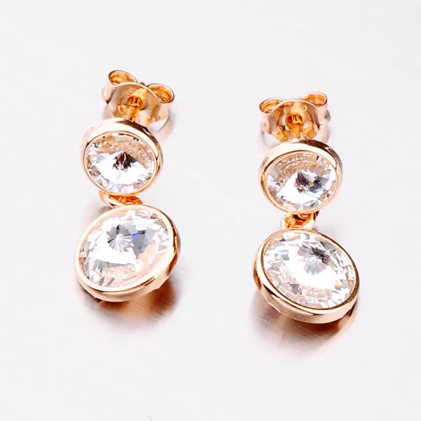 Visací náušnice s krystaly E1702895-2120-SLX