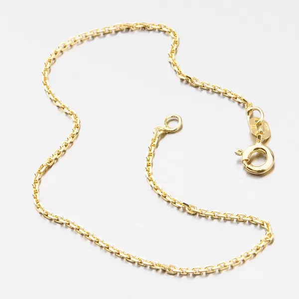 Stříbrný pozlacený řetízek Anker CHRS-19-040-D/C-AU