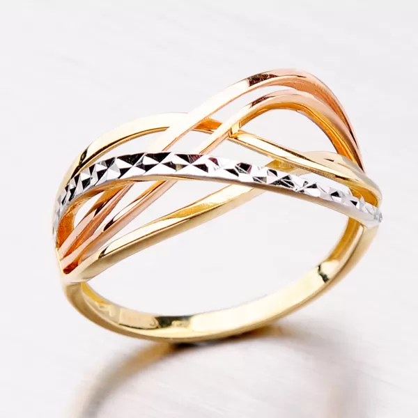 Zlatý dámský prsten 141P-110522