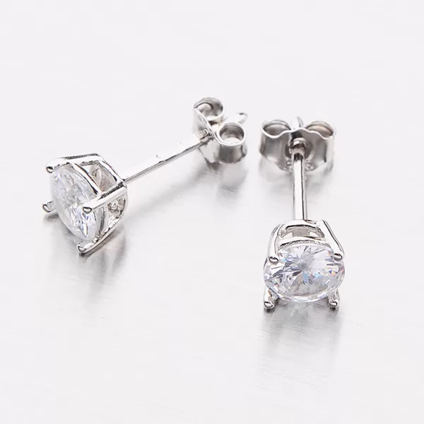 Zářivé stříbrné pecky E1603695-1905-SLX