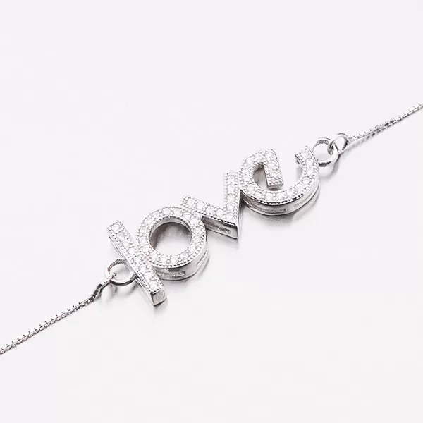 Náramek s nápisem love B1503879-2252-SLX