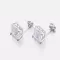 Dámské náušnice stříbro 925 zirkon s hranatým E1801102-1905-SLX