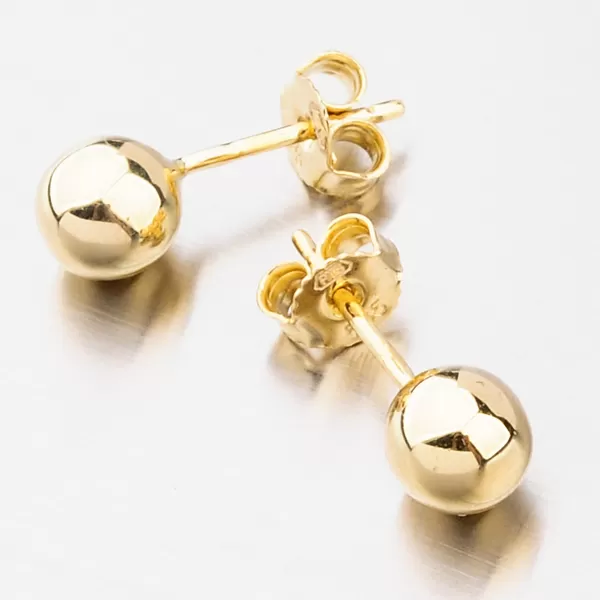 Dámské náušnice žluté zlato 585 113P-122093