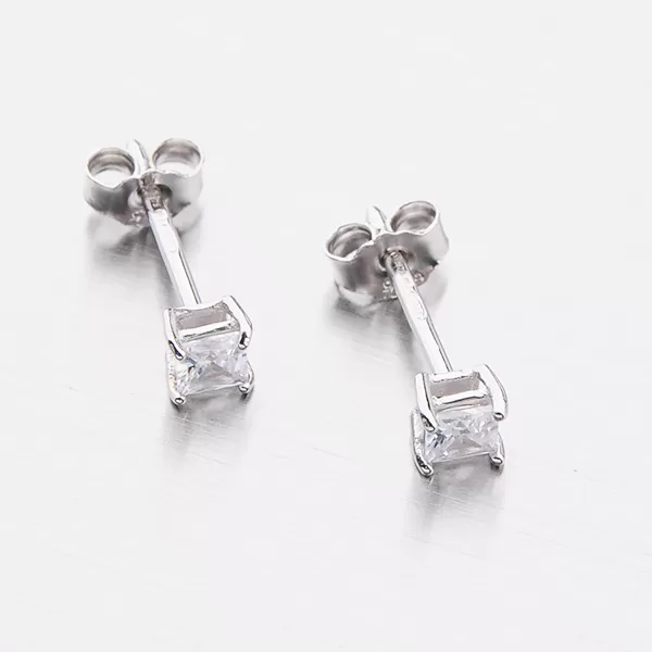 Decentní pecky s hranatým zirkonem E1603701-1905-SLX