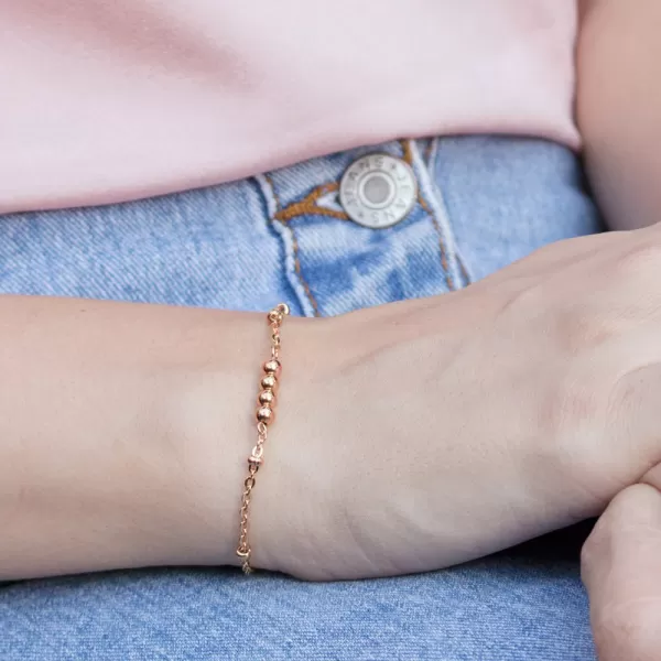 Jemný ocelový náramek MNCBR14-585-C