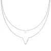 Ocelový dvojitý náhrdelník SNPHBJ-151502-ST