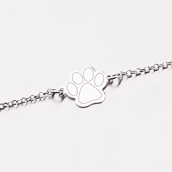 Dámský náramek stříbro 925 stříbra s tlapičkou B1600305-1264-SLX