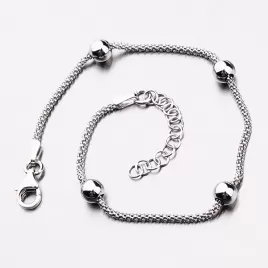 Dámský stříbrný náramek s kuličkami B1800983-1264-SLX