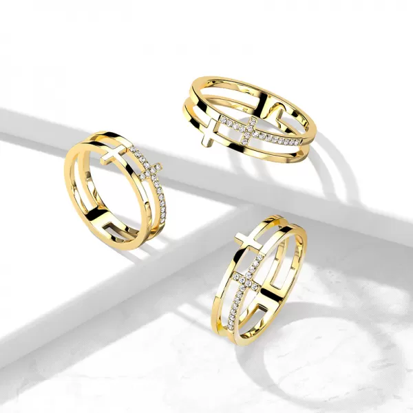 Ocelový prsten RMHBJ-117721-G