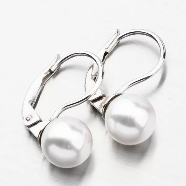 Visací náušnice s perlou E2301433-1905-SLX