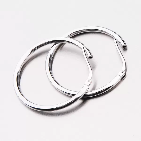 Stříbrné náušnice kruhy E1400135-1234-SLX