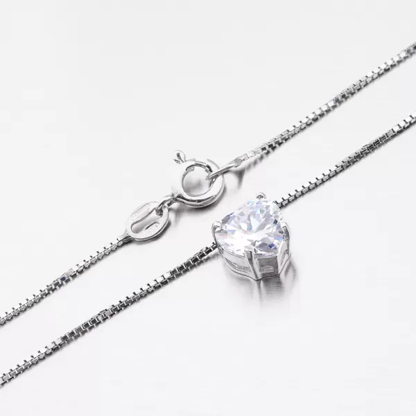 Stříbrný náhrdelník se zirkonem N1701710-0871-SLX