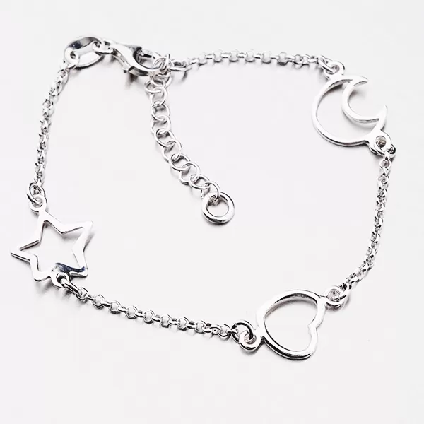 Náramek s přívěsky B1300555-0331-SLX