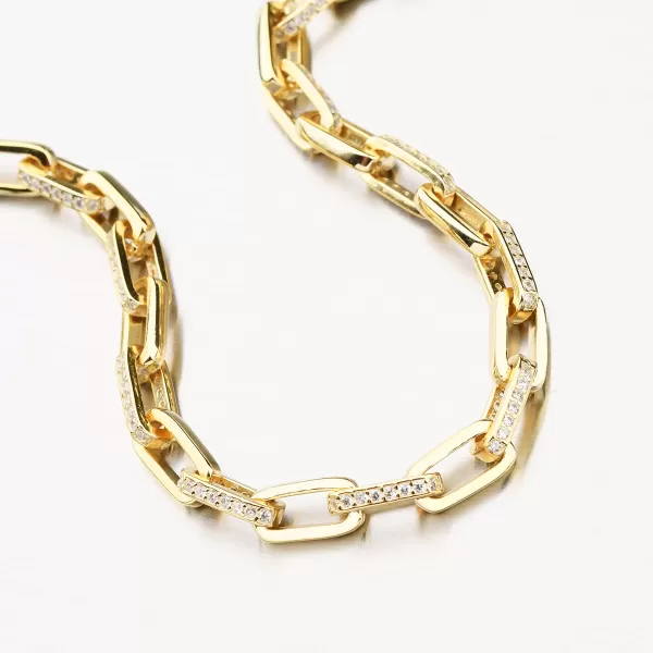 Dámský náramek stříbro 925 zirkon zlacený B1901562-1905-SLX