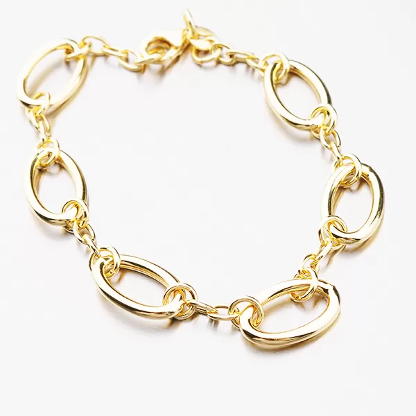 Pozlacený náramek - stříbro 925 B1903423-1132-SLX