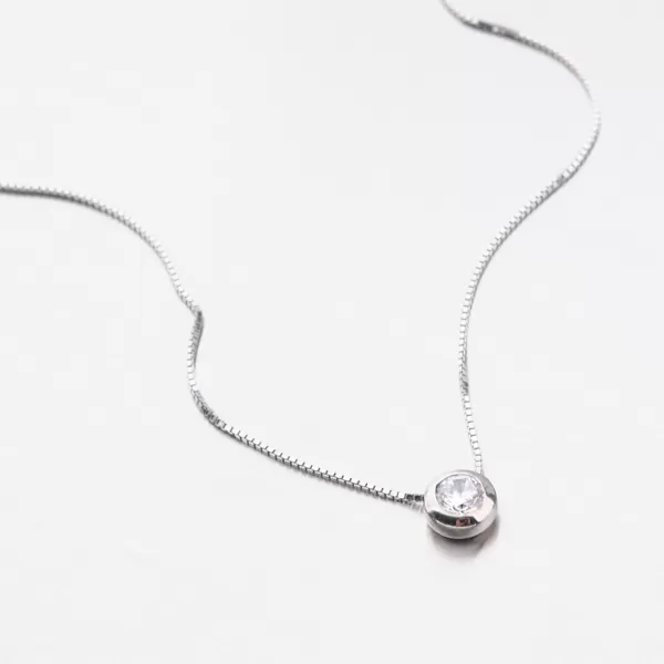 Dámský náhrdelník stříbro 925 zirkon N1400008-0871-SLX