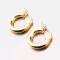 Dámské náušnice stříbro 925 zlacené kroužky E2100385-1234-SLX
