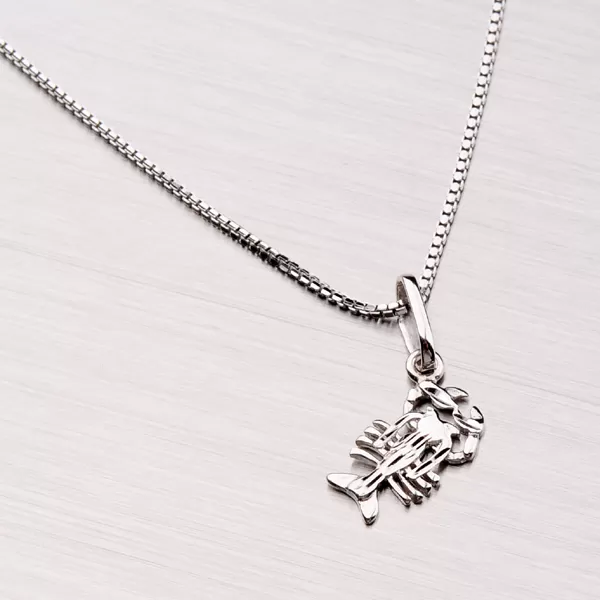 Rak z bílého zlata 43-2072-06