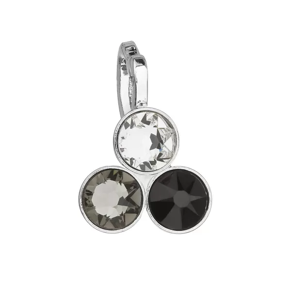 Přívěsek bižuterie se Swarovski krystaly černý 54030.3 54030.3 JET BIŽU