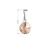 Přívěsek bižuterie se Swarovski krystaly oranžový kulatý 54018.3