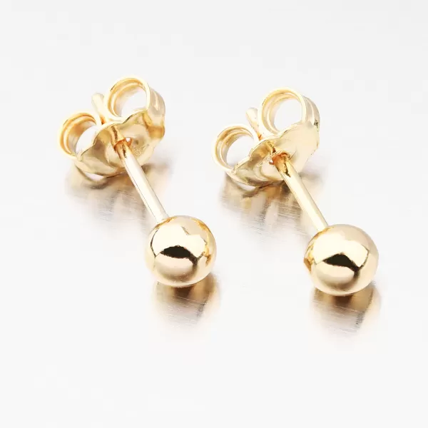 Dámské náušnice žluté zlato 585 12-605