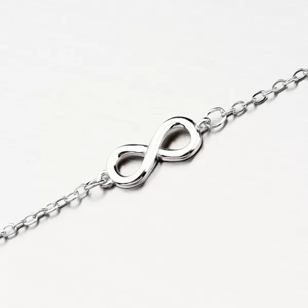 Stříbrný náramek nekonečno BST-14649/21