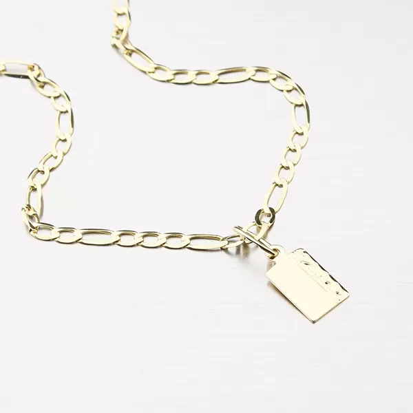 Zlatá destička s rytinou 322P-131172