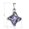 Přívěsek bižuterie se Swarovski krystaly modrá hvězdička 54034.3 tanzanite