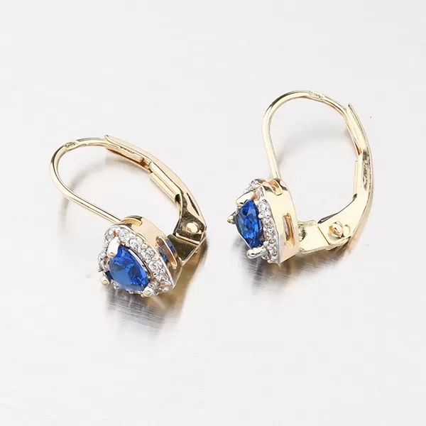 Zlaté náušnice 52GZ-8015ZTMB-KL