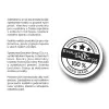 Přívěsek bižuterie se Swarovski krystaly šedý kulatý 54023.3 grey
