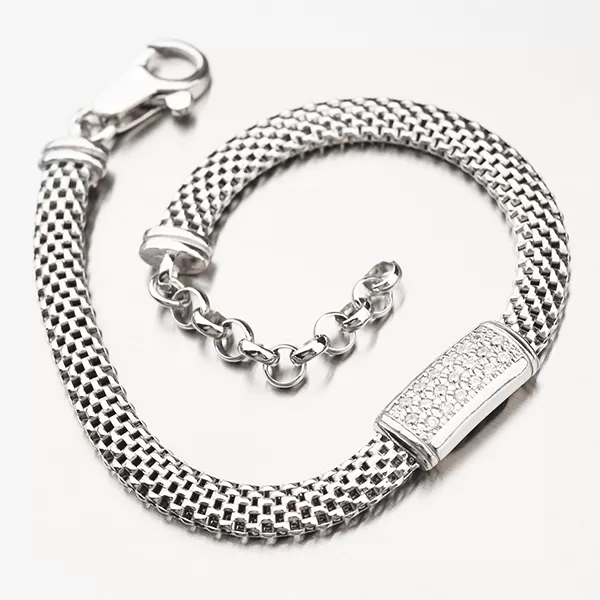 Náramek se zirkony B1400749-1304-SLX