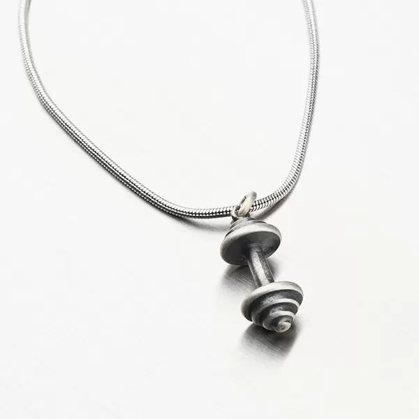 Přívěsek činka - stříbro 925/1000 P1601233-0532-SLX