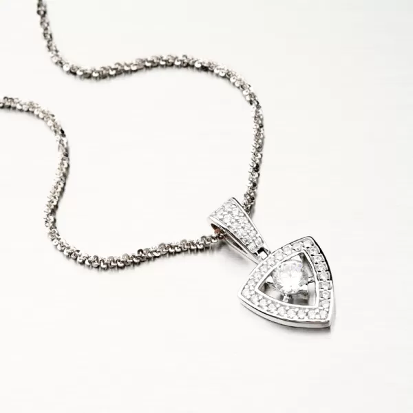 Stříbrný přívěsek se zirkony PKL-3068