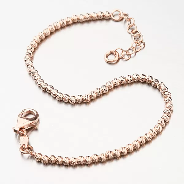 Náramek v růžové barvě zlata B1400530-0048-SLX