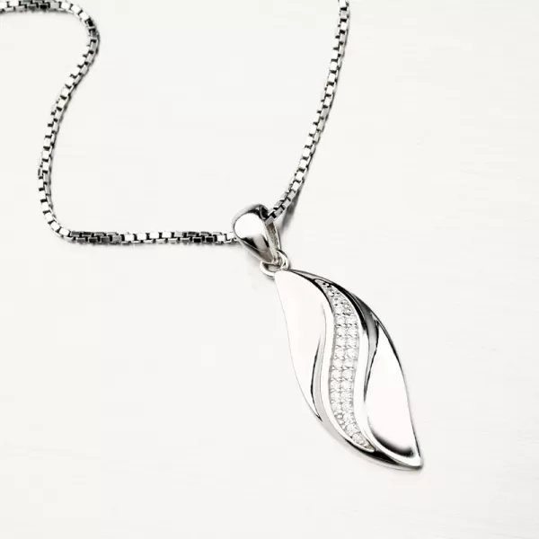 Přívěsek ze stříbra ze zirkony PKL-3087