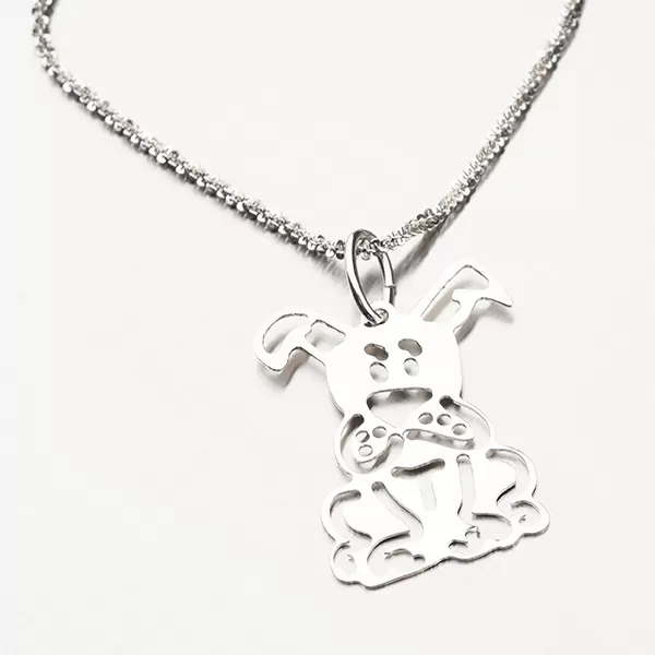 Stříbrný přívěsek pes P1502729-1507-SLX