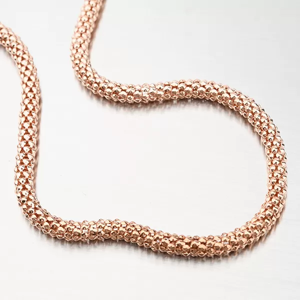 Zlacený stříbrný náhrdelník N1300513-1264-SLX