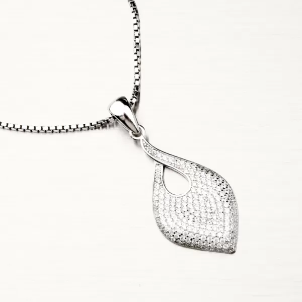 Stříbrný přívěsek se zirkony PKL-3088