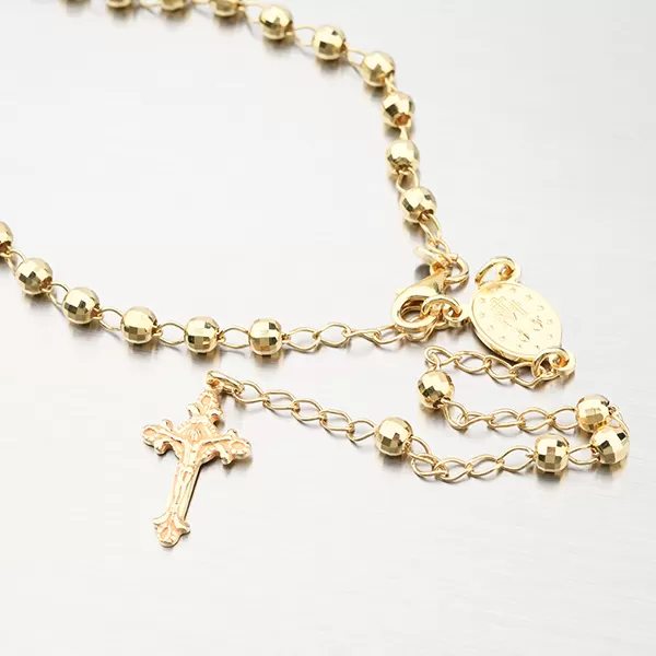 Zlacený náhrdelník s Madonkou N1802957-1132-SLX