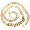 Dámský náhrdelník stříbro 925 zlacený N1504993-0940-SLX