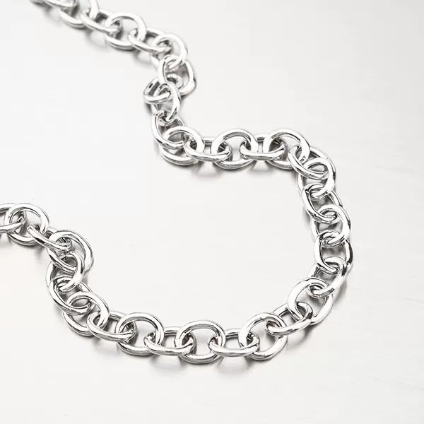 Stříbrný náhrdelník se srdcem s možností rytiny N1300445-1264-SLX