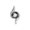 Stříbrný přívěsek se Swarovski krystalem černý 34261.5 hematite