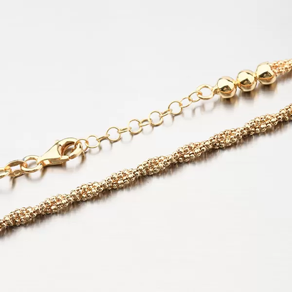 Dámský náhrdelník stříbro 925 zlacený N1504286-1264-SLX