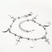 Dámský náramek stříbro 925 přívěsky B1703773-1132-SLX