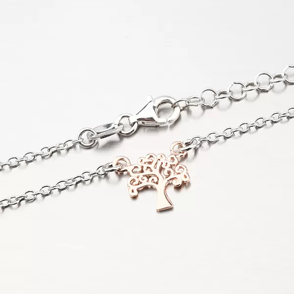 Stříbrný náhrdelník se stromem života N1502490-0331-SLX