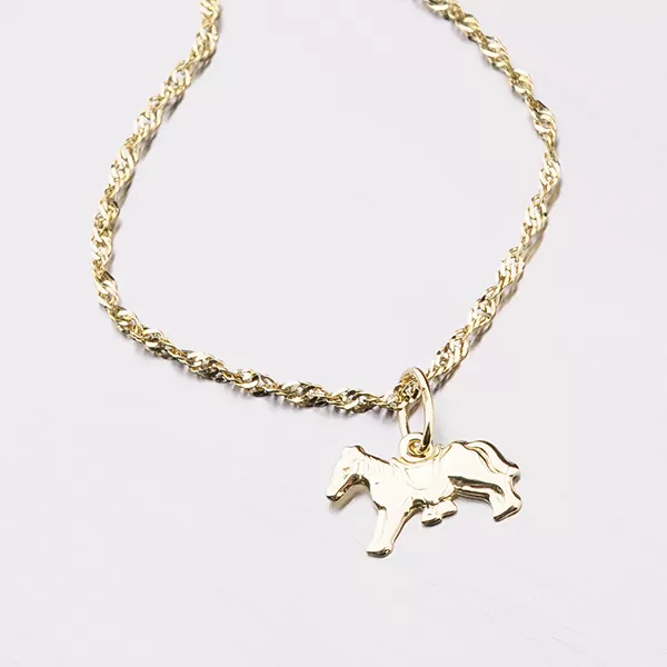 Kůň ze žlutého zlata 322-1097