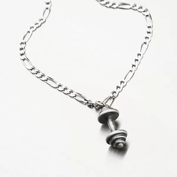 Přívěsek činka - stříbro 925/1000 P1601233-0532-SLX