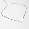 Stříbrný náhrdelník - chodidlo N1800992-1264-SLX