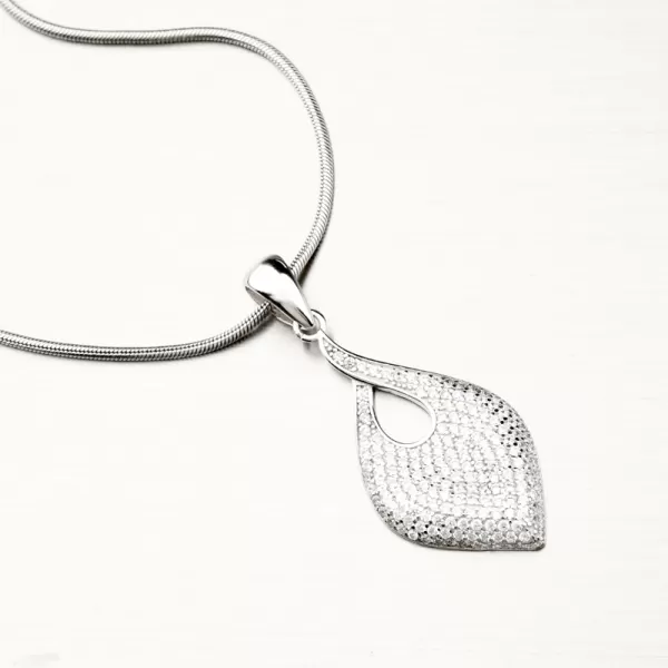 Stříbrný přívěsek se zirkony PKL-3088